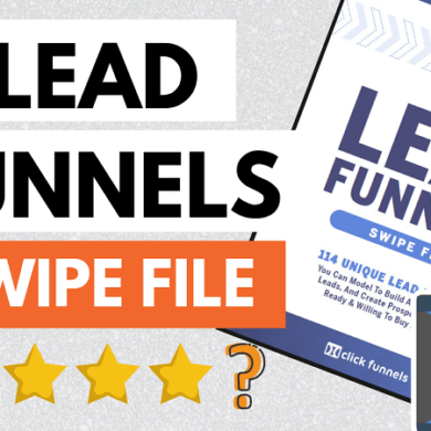 clickfunnels lead funnels swipe file book